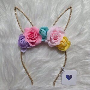 The Children's Place Floral Bunny Ears Headband